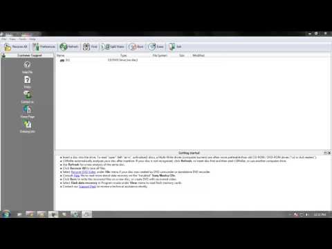 how to recover udf files