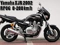 Yamaha XJR 1300 0-200 km/h Acceleration