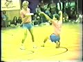 1986 FPA World Indoor Frisbee Freestyle Championships: Laubert, Mitchell, Schmal Final