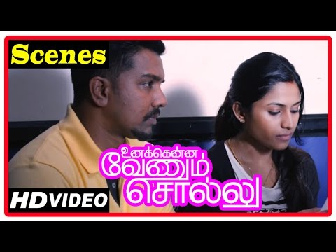 Unakkenna Venum Sollu Tamil Movie | Scenes | Deepak Paramesh meets Anu at coffe shop