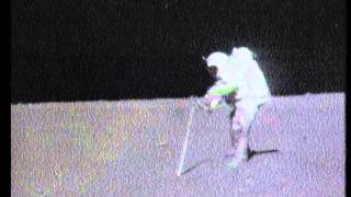 Astronaut Drops His Hammer On The Moon And Tries To Pick It Up