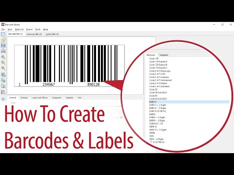 how to create barcode