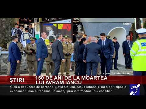 150 de ani de la moartea lui Avram Iancu