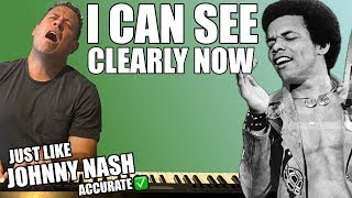 I Can See Clearly Now by Johnny Nash Piano Lesson Solo Arrangment