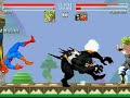 Broly vs Spidy & Venom