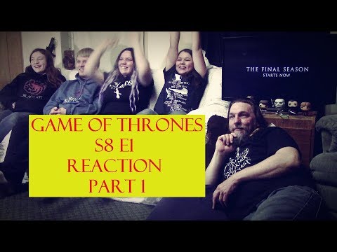Game of Thrones S8 E2 Reaction Part 1 "A Knight of the Seven Kingdoms"