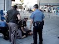 Cop beat down