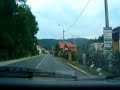 Driving trough Desná (Czech Republic) over road 10 Driving trough Desná (Czech Republic) over road 10