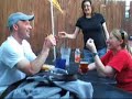 Drunk Girl at Hot Dog Eating Contest 2