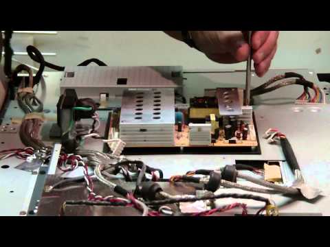 how to repair lcd tv power supply