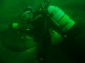 SCUBA Diving the U90 Submarine Wreck