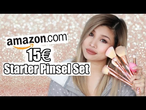 15€ STARTER PINSEL SET VON AMAZON IM LIVE TEST l Kisu