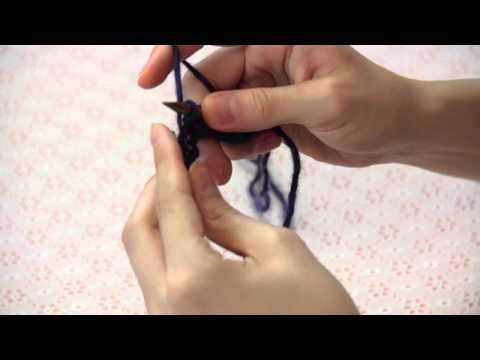 how to turn knitting