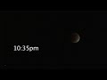 TIMELAPSE Total Moon Lunar Eclipse Feb. 20th, 2008 TIMELAPSE Total Moon Lunar Eclipse Feb. 20th, 2008