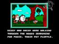 classic video game intro for dizzy the adventurer for nes. all copyrighted/trademarked media is owned by their respective companies. videos uploaded are demonstrative in nature, as defined under the 'fair use' policy of copyright.