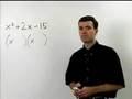Watch Video on Factoring Trinomials - Algebra Help