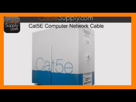 cable supply - http://cablesupply.com Our technicians were recently at a job site, installing Ethernet cable into an office building for a new phone system and data network...