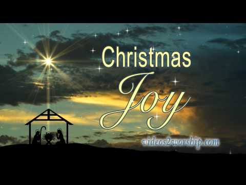 Christmas Joy Title Background