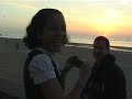 Aur�lien & �limar at Sunset
