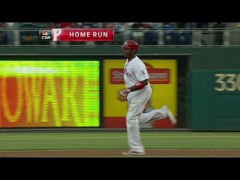 Video: MIA@PHI: Howard's solo shot gives Phils early lead