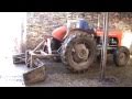 Scraping with MF 35.