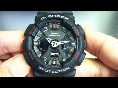 how to adjust casio g shock analog