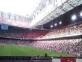 Ajax-vitesse 3-0 heen en weer zingen+ doelpunt.