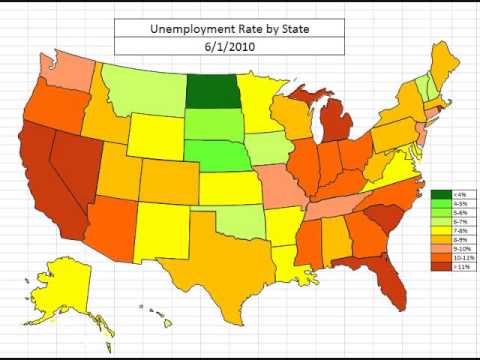Map: State Unemployment February 2013