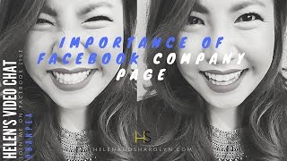 Importance of Facebook Company Page