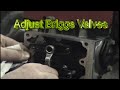 Lawn Mower Repair Valve Adjustment