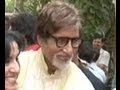 Big B celebrates B'day with media