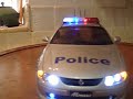1/18 Australian POLICE Car Comodore FORD  AutoArt Holden HSV Commodore VT2 CS R8