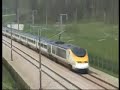 A collection of Eurostars fly past CTRL bridge 802 A collection of Eurostars fly past CTRL bridge 802