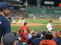 Red Sox Jonathon Papelbon striking out Kaz Matsui Red Sox Jonathon Papelbon striking out Kaz Matsui