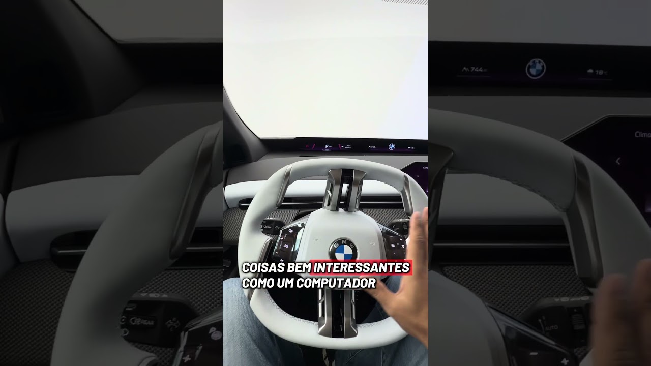 O CARRO DO FUTURO EXISTE! BMW  iX3 tem a maior autonomia entre só elétricos vendidos aqui.