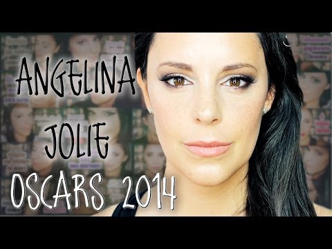 Sexy eyes Angelina Jolie Oscars 2014 makeup | Silvia Quiros