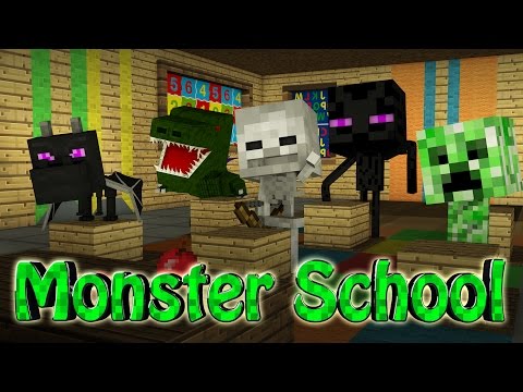 Minecraft | BABY MONSTER SCHOOL MOD Showcase! (Baby Mod ...