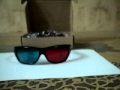 (uploaded by kozle)&nbsp;Plastic Frame Resin Lens Anaglyphic Blue + Red 3D