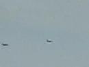 2 x F-16 cap ter bescherming heli\