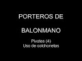 Porteros de balonmano - Pivotes con colchoneta (4)