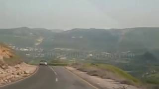الجولان المحتل /الجبال الجنوبية / بين غدير الحمة وبحيرة طبريا