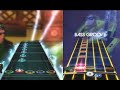 GHWT vs. RB2: Dammit, Expert Bass Chart Comparison