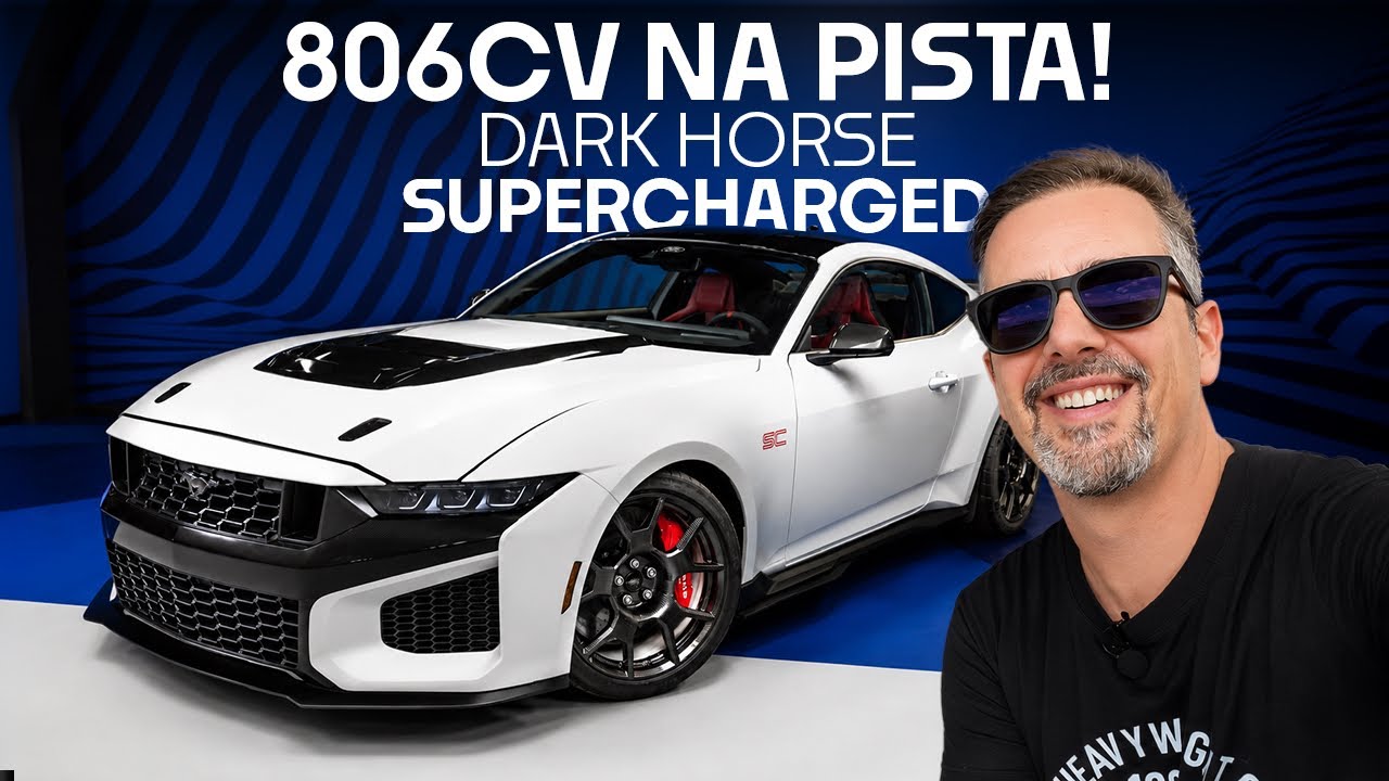 806 cv na Pista! Ford Mustang Dark Horse SC e outros DESTAQUES do Festival Interlagos!
