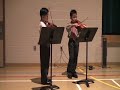 Elementary School Talent Show, Pt.2 : \"Simple Gifts\" Duet