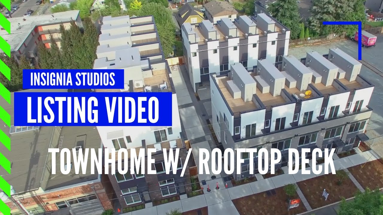 Incredible New Live/Work Townhomes | Seattle, Wa | Van Wyck & Porter Real Estate