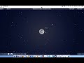 Eclipse on Stellarium