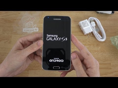 how to open galaxy s5