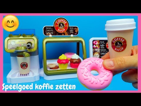 Speelgoed keuken Coffee Shop ☕speelset | Family Toys Collector
