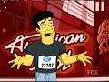 The simpsons americal idol (simon cowell)