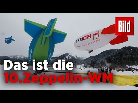 Zehnte Zeppelin-WM am Tegernsee  Neun Piloten aus fnf Nationen treten an